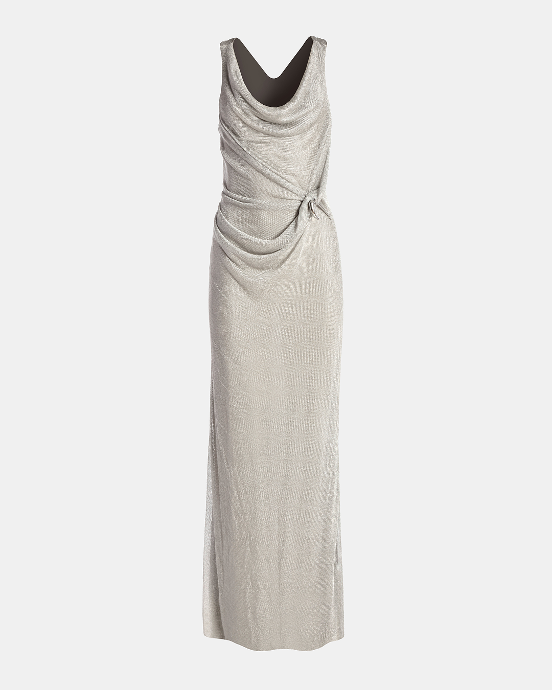 Naomi Cowl Neck Maxi Dress 0