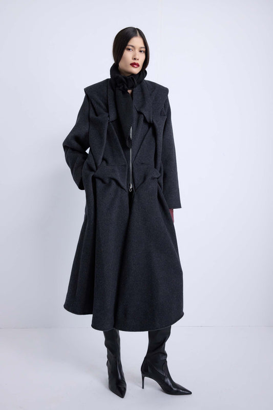 Kate Draped Coat