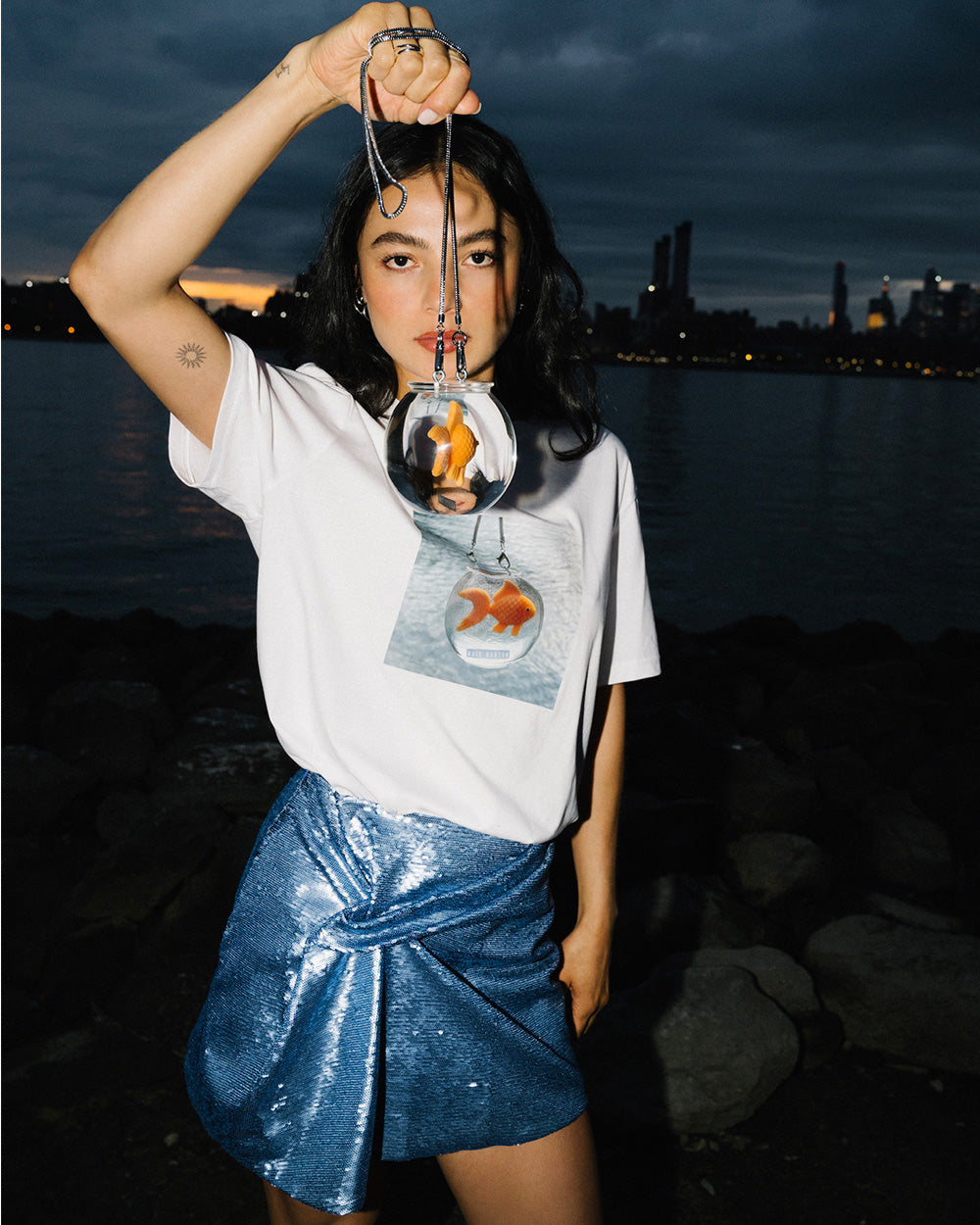 Electra Sequin Mini Skirt Final Sale