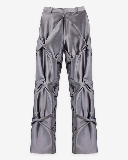 Astrid Lilac Draped Trousers