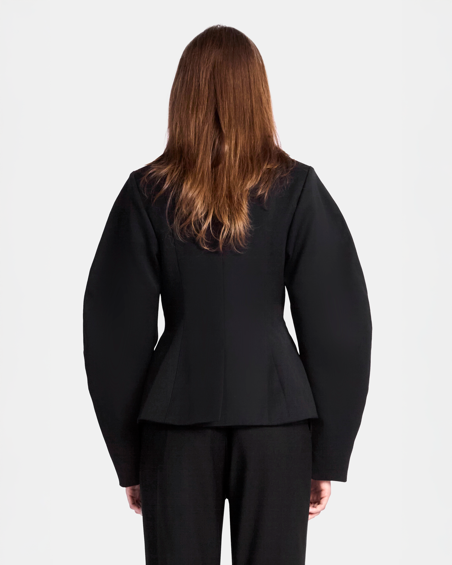 Sculpted Sleeve Fitted Jacket