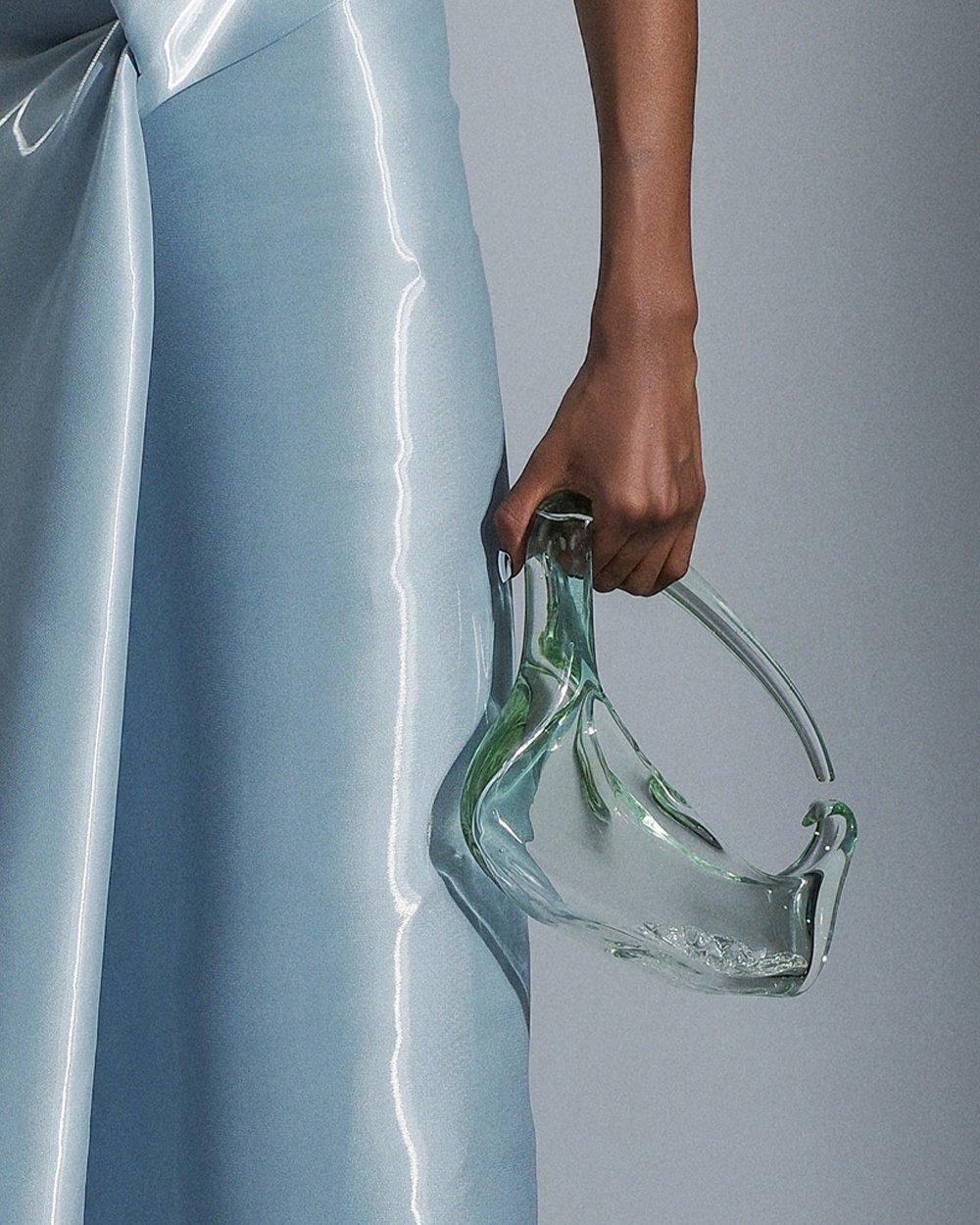 ‘Sculpted Shard’ Glass Bag