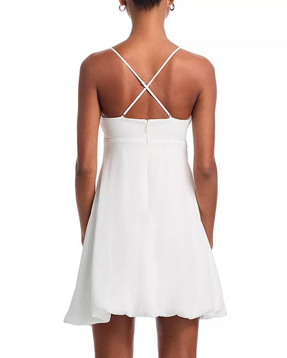 Iris Draped Mini Dress