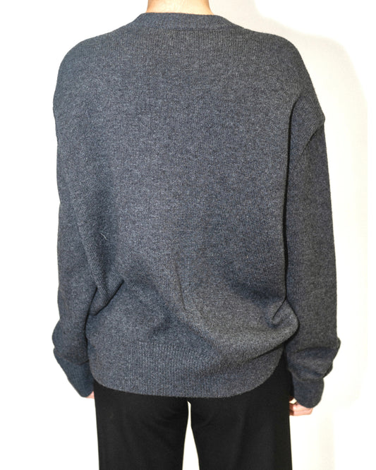 Draped Merino Cashmere Sweater