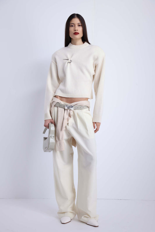 Margot Trouser Ivory