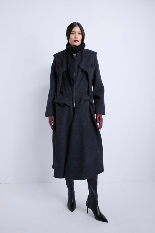 Kate Draped Coat