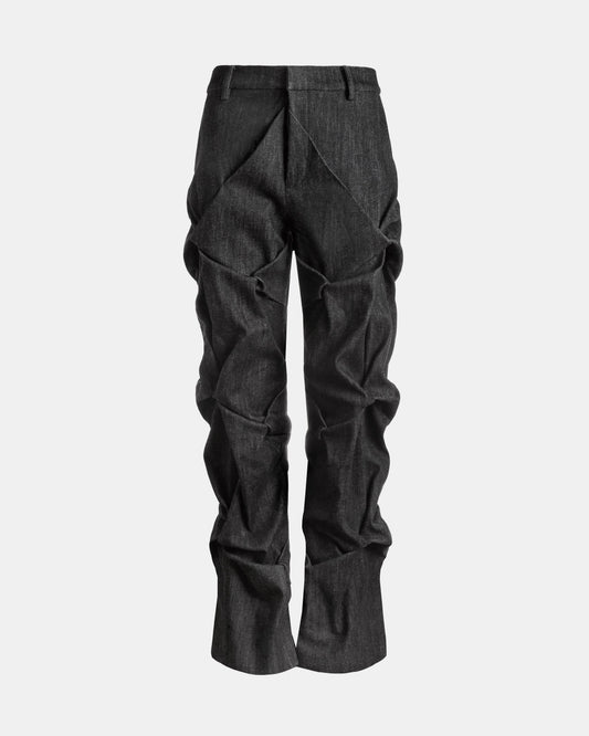 Astrid Denim Trousers flat