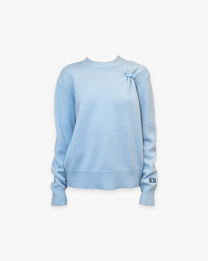 Draped Merino Cashmere Sweater