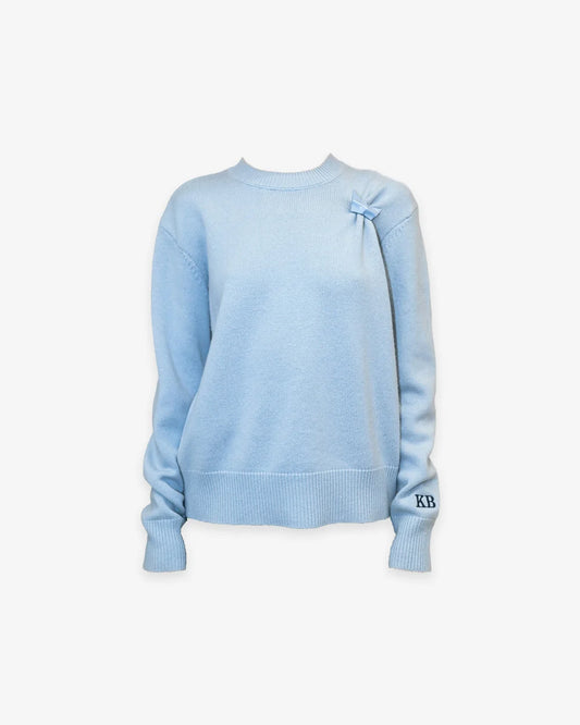 Draped Merino Cashmere Sweater