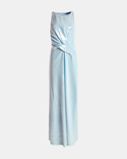 Sequin Kate Draped Maxi Dress
