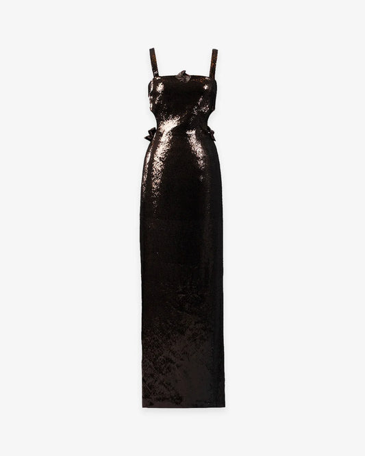 Hazel Cut-Out Maxi Dress