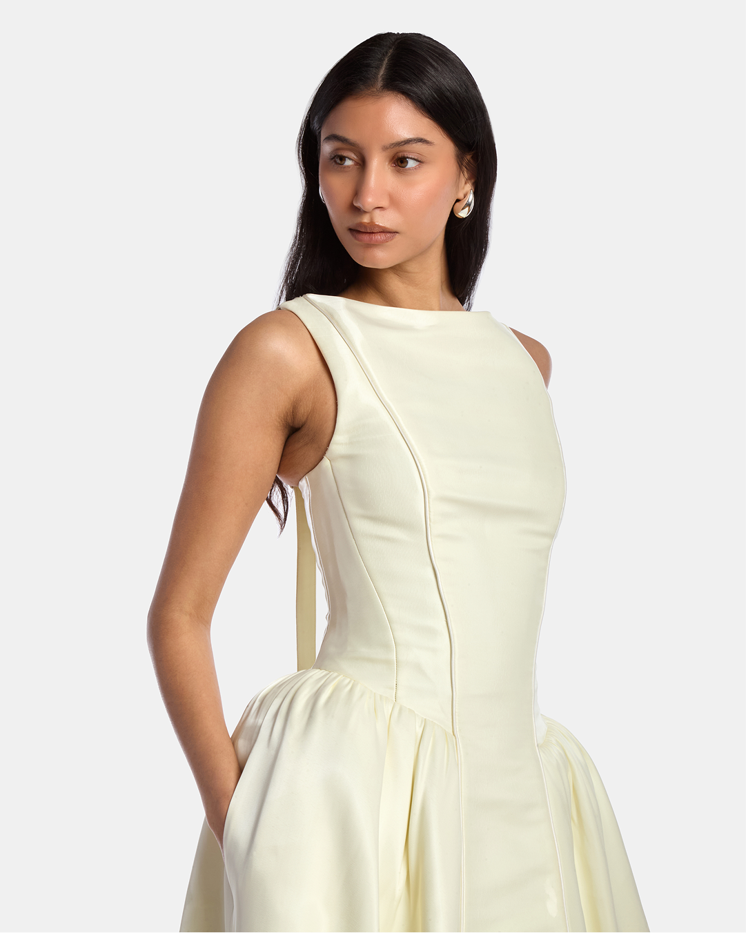 Clarissa Liquid Midi Dress