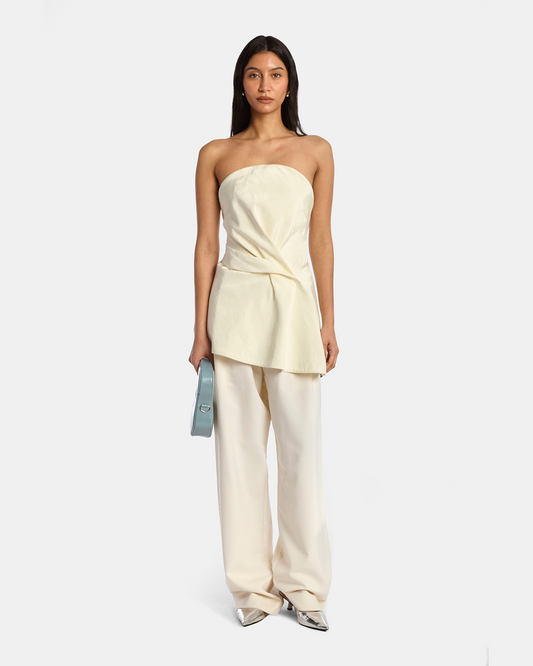 Kate Moire Draped Tunic Top