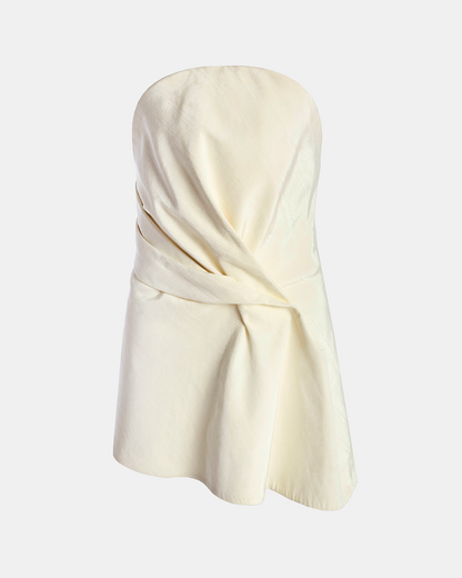 Kate Moire Draped Tunic Top