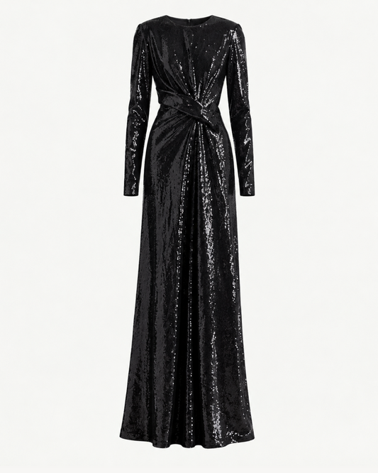 Kate Sequin Gown flat