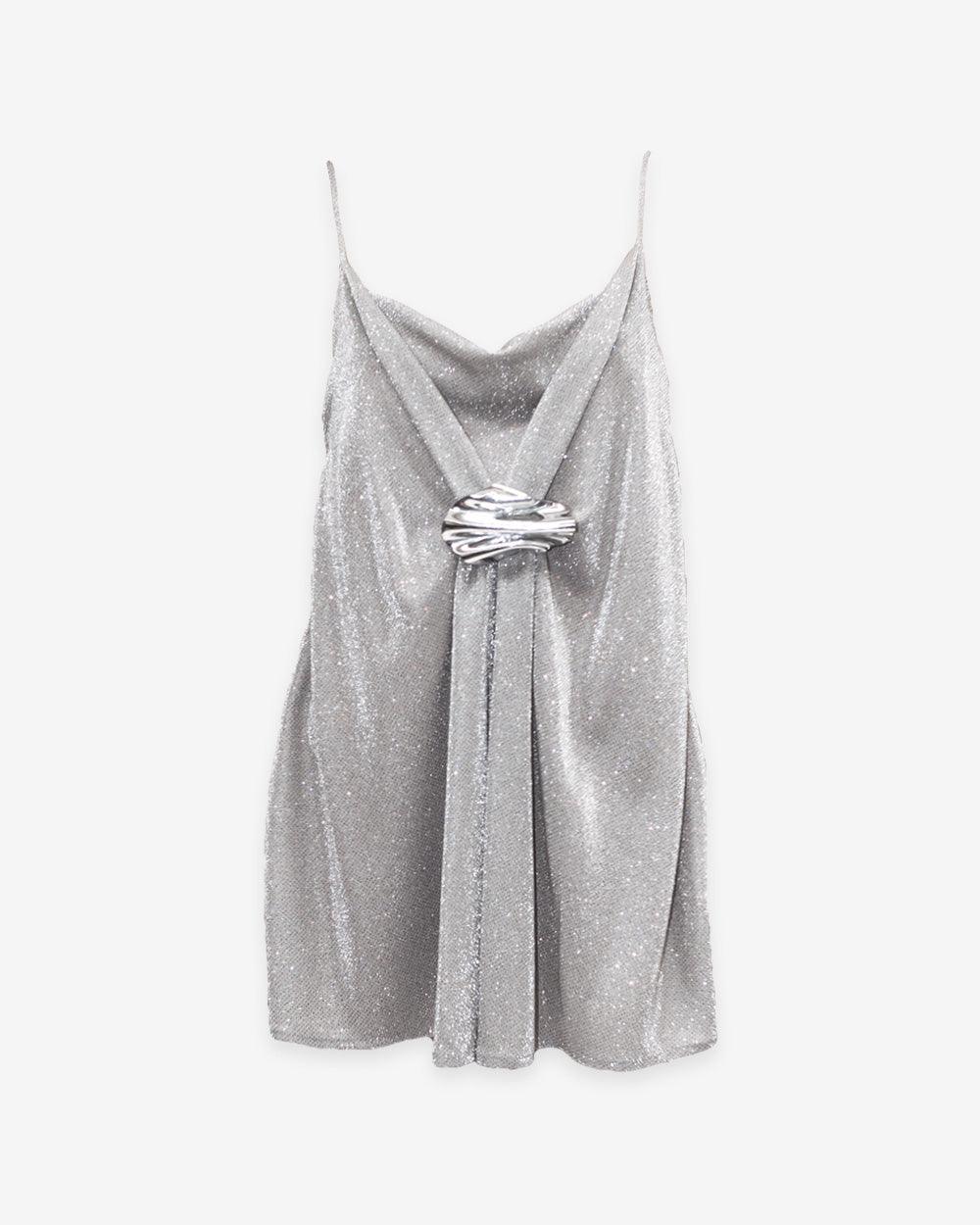 Peyton Cowl-Neck Mini Dress