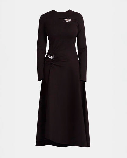 Double Pinch A-Line Dress