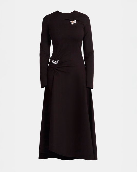 Double Pinch A-Line Dress