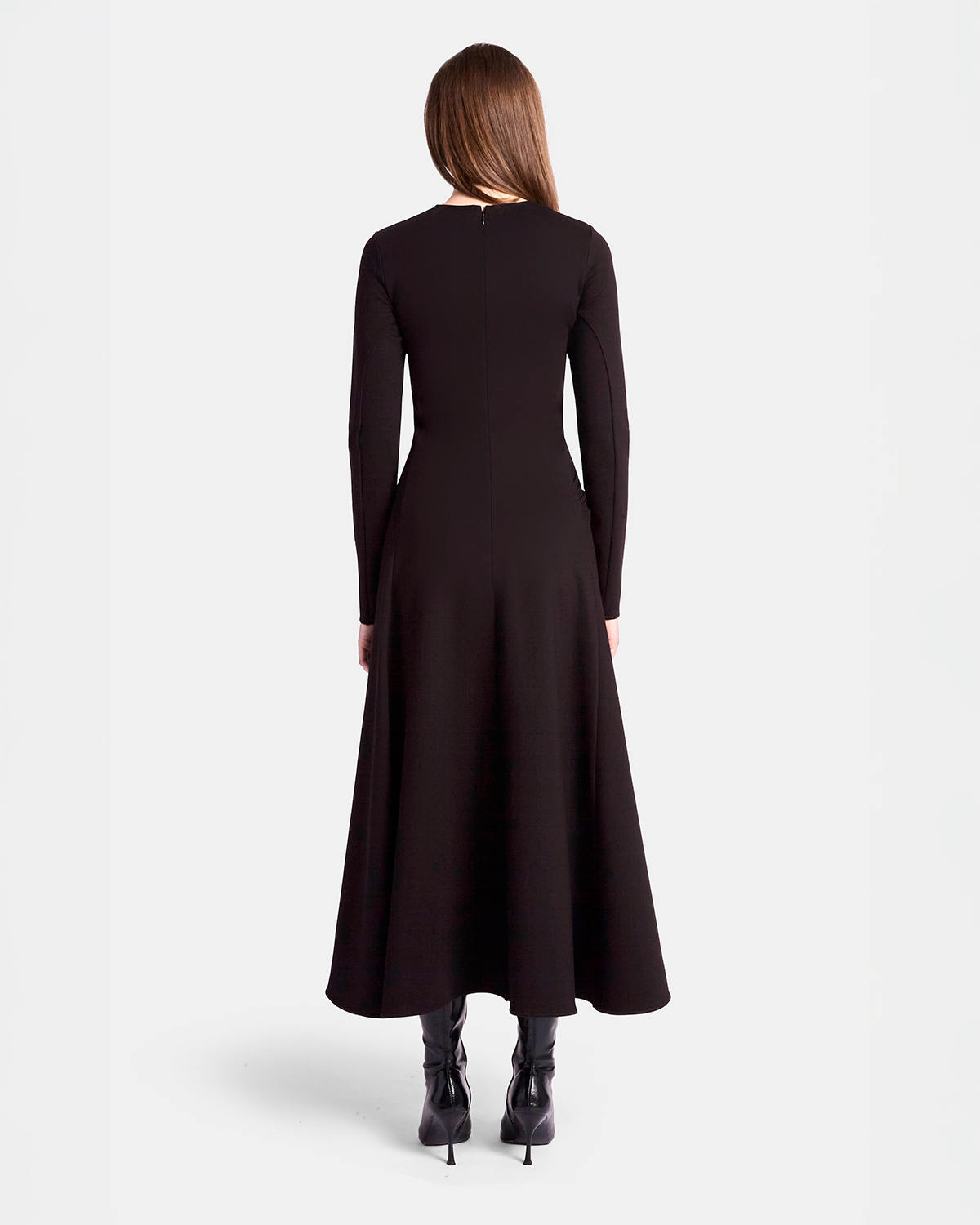Double Pinch A-Line Dress