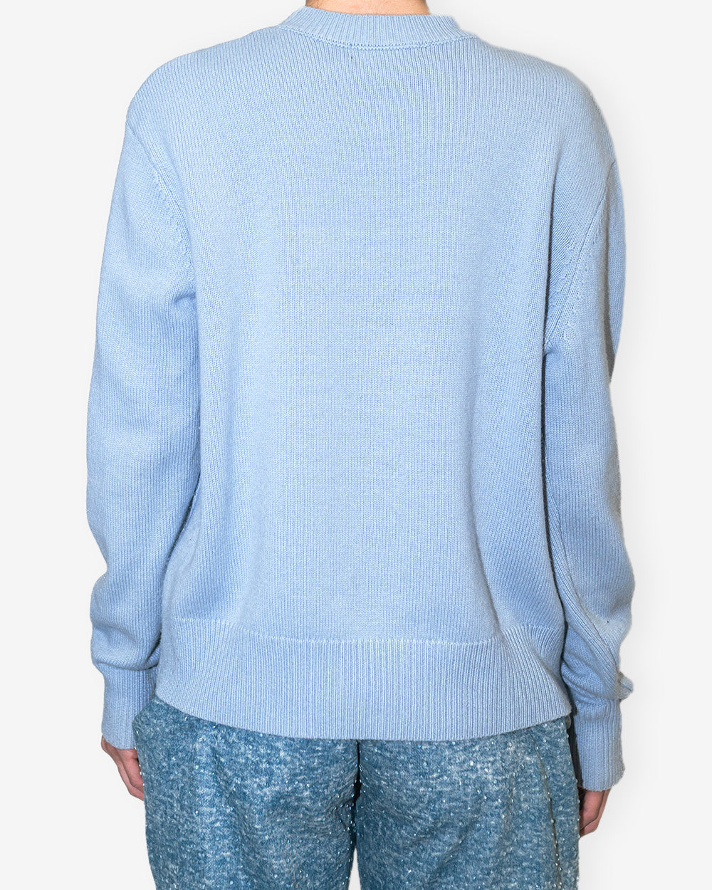 Draped Merino Cashmere Sweater
