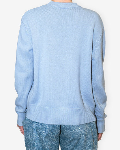 Draped Merino Cashmere Sweater