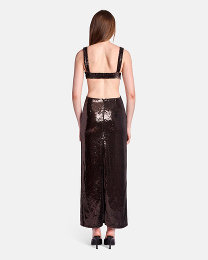 Hazel Cut-Out Maxi Dress
