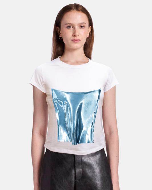 Printed Corset Tee