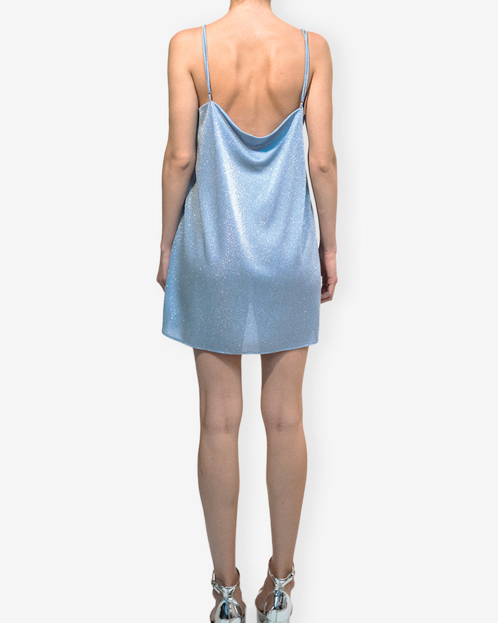 Peyton Cowl-Neck Mini Dress