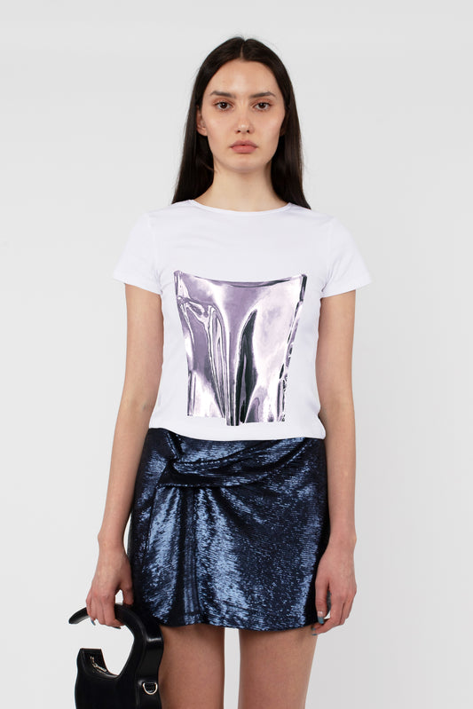 Printed Corset Tee