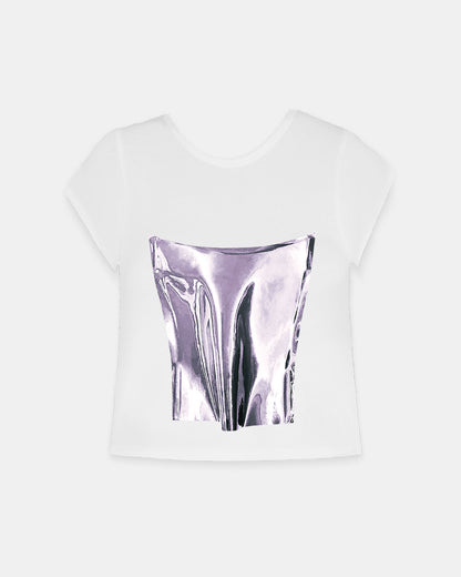 Printed Corset Tee