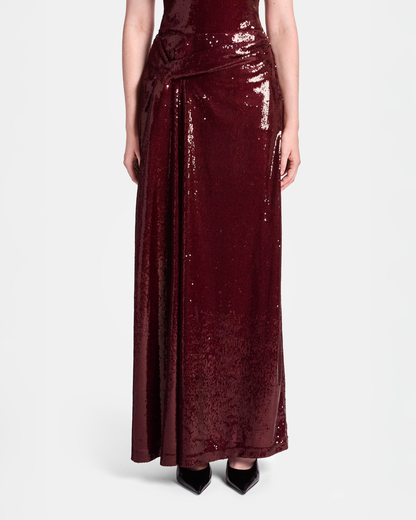 Sequin Maxi Skirt