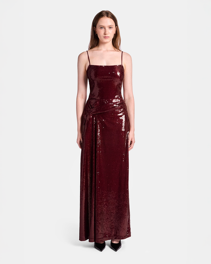 Sequin Maxi Skirt