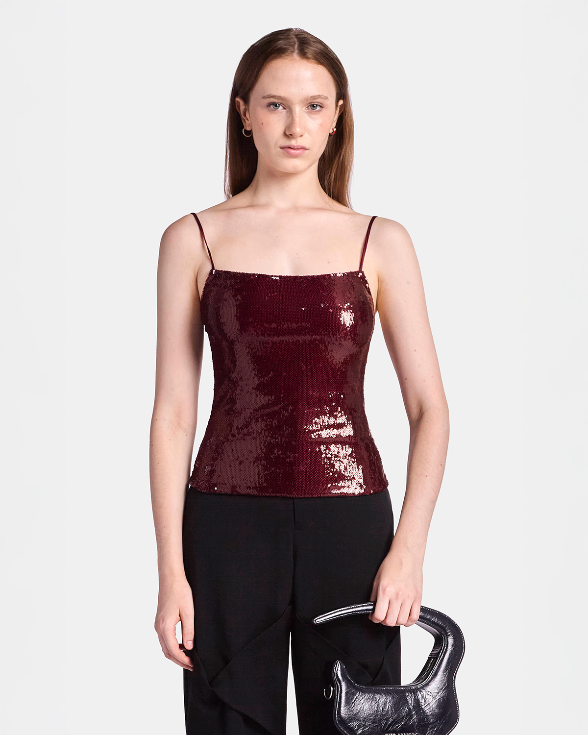 Sequin Column Tank